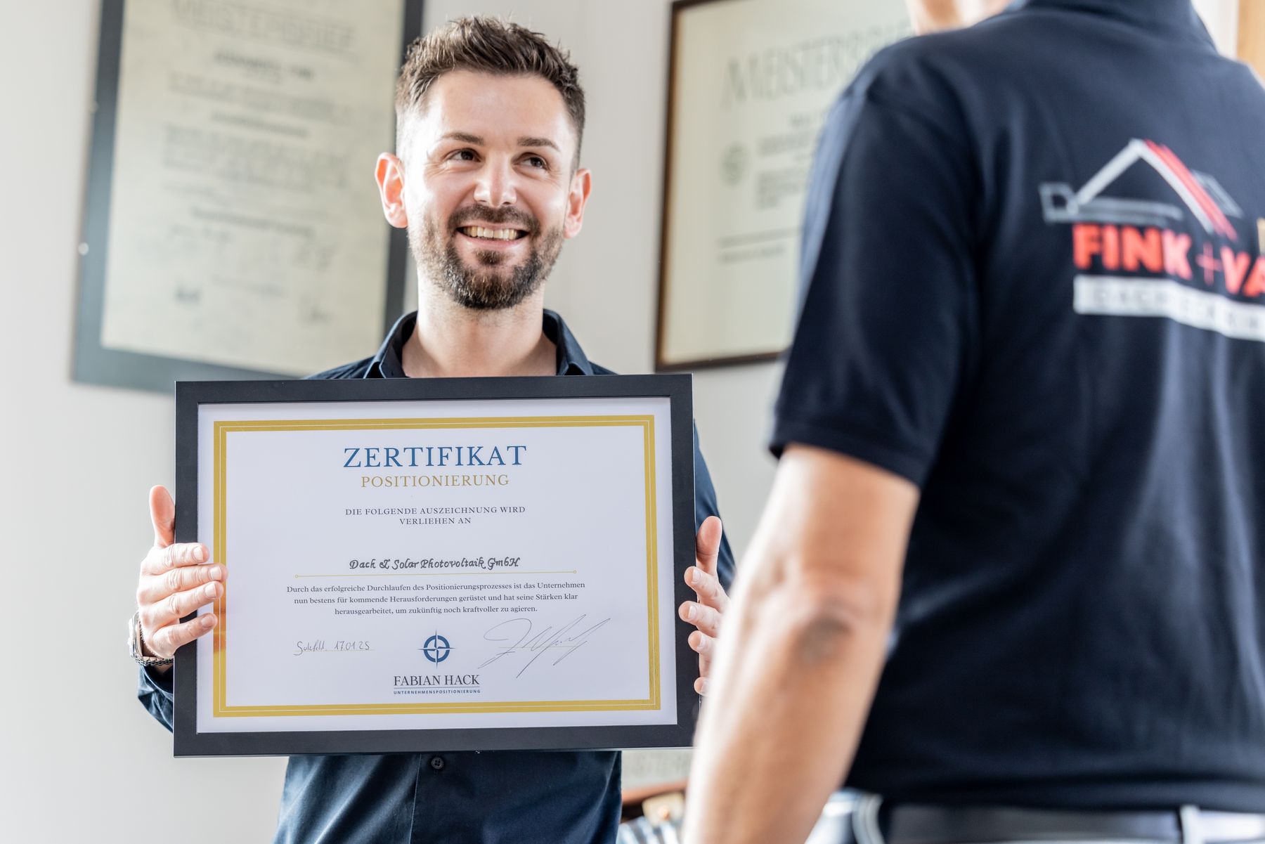 Übergabe im Betrieb — Unternehmensnachfolge